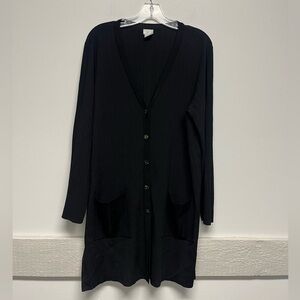 Chico’s Long Cardigan Top L
